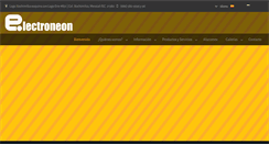 Desktop Screenshot of electroneon.com.mx